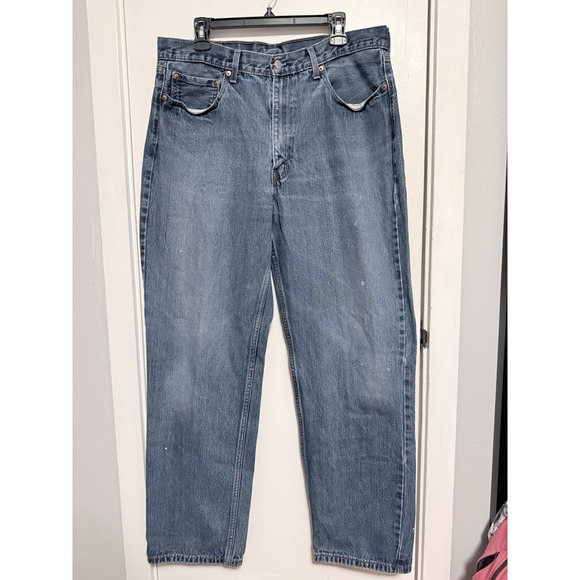 Levi's Other - Levi's 550 Men's Relaxed Fit Jeans - Stonewash Blue 38x34